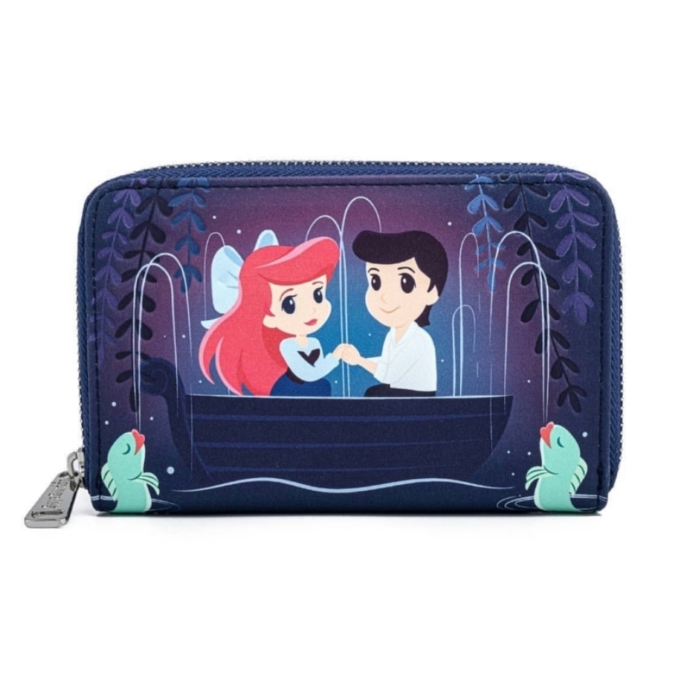 Loungefly Disney The Little Mermaid Gondola Scene Zip Around Wallet
